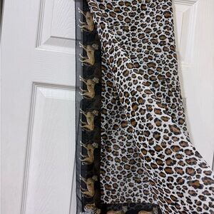 Leopard Print Scarf